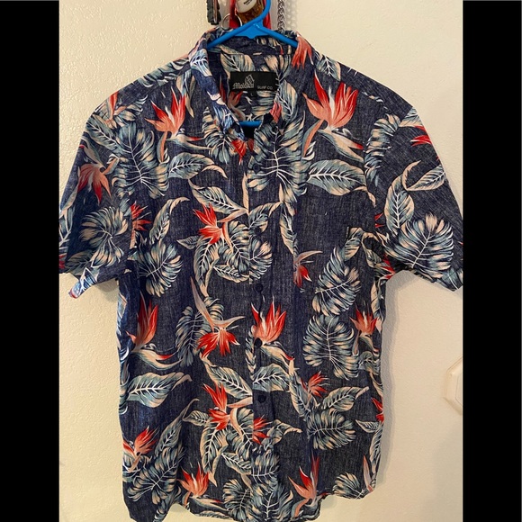 Mens patterned Button-down Molokai Surf Co - Picture 2 of 7